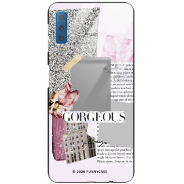 Etui Samsung GALAXY A7 2018, ST_LUXURY105 Wzory - FunnyCase