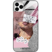 ETUI BLACK CASE GLASS NA TELEFON APPLE IPHONE 11 PRO MAX ST_LUXURY106