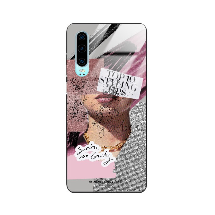 Etui Huawei P30, ST_LUXURY106 Wzory - FunnyCase