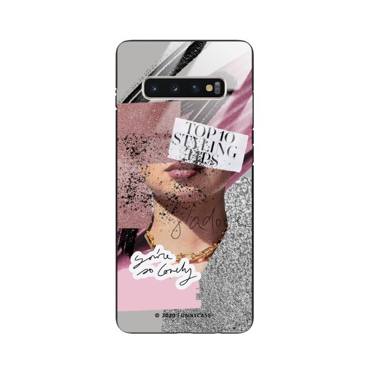 Etui Samsung GALAXY S10 PLUS, ST_LUXURY106 Wzory - FunnyCase