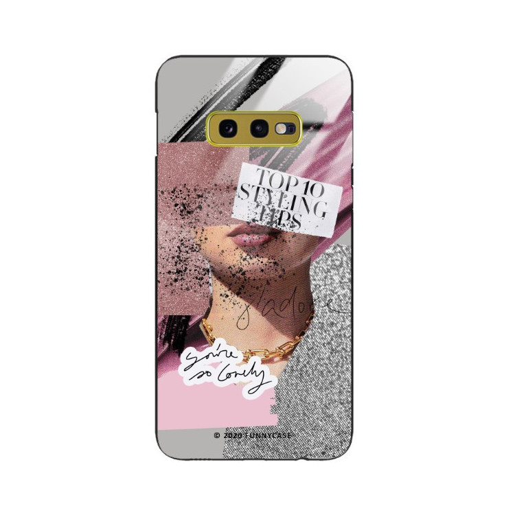 Etui Samsung GALAXY S10E, ST_LUXURY106 Wzory - FunnyCase