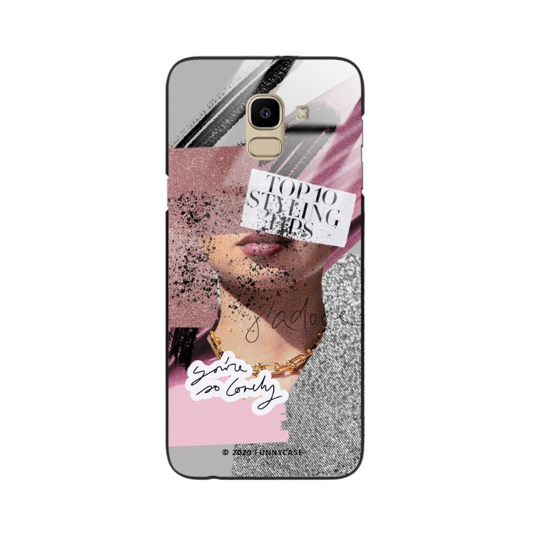 Etui Samsung GALAXY J6 2018, ST_LUXURY106 Wzory - FunnyCase