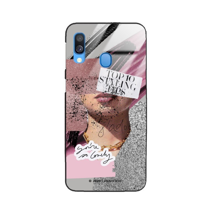 Etui Samsung GALAXY A40, ST_LUXURY106 Wzory - FunnyCase