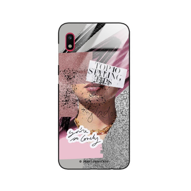 Etui Samsung GALAXY A10, ST_LUXURY106 Wzory - FunnyCase