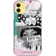 ETUI BLACK CASE GLASS NA TELEFON APPLE IPHONE 11 ST_LUXURY117