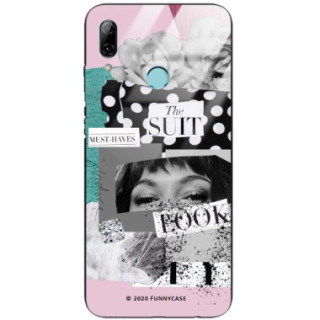 ETUI BLACK CASE GLASS NA TELEFON HUAWEI P SMART 2019 ST_LUXURY117