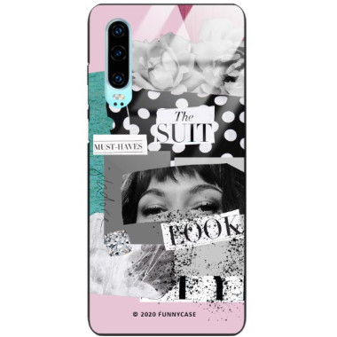 Etui Huawei P30, ST_LUXURY117 Wzory - FunnyCase