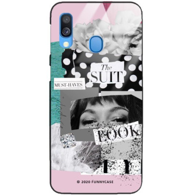 Etui Samsung GALAXY A40, ST_LUXURY117 Wzory - FunnyCase