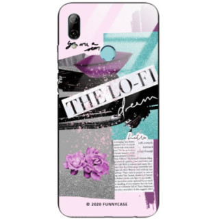 ETUI BLACK CASE GLASS NA TELEFON HUAWEI P SMART 2019 ST_LUXURY119