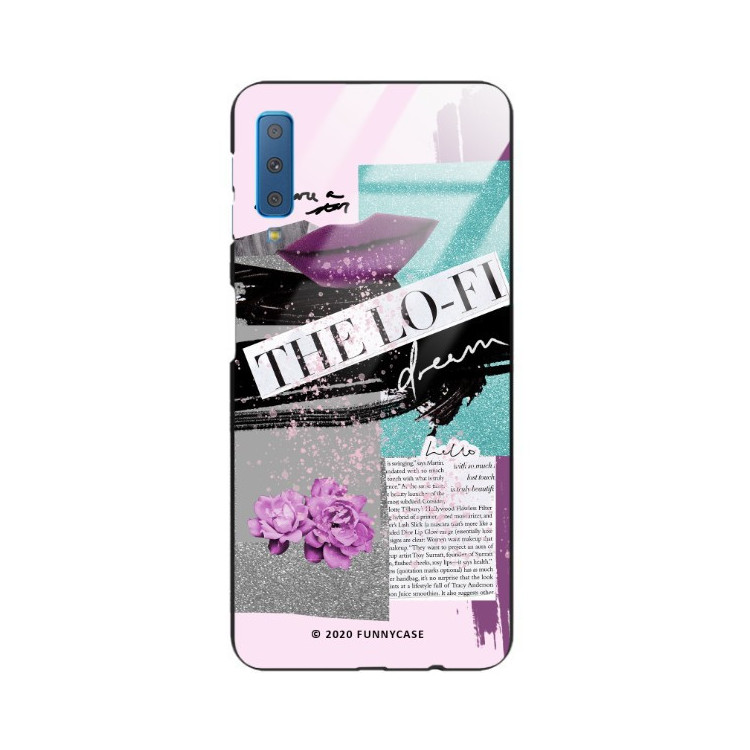 Etui Samsung GALAXY A7 2018, ST_LUXURY119 Wzory - FunnyCase