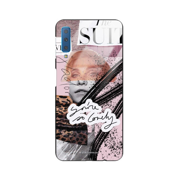 Etui Samsung GALAXY A7 2018, ST_LUXURY121 Wzory - FunnyCase