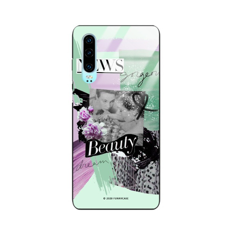 Etui Huawei P30, ST_LUXURY122 Wzory - FunnyCase