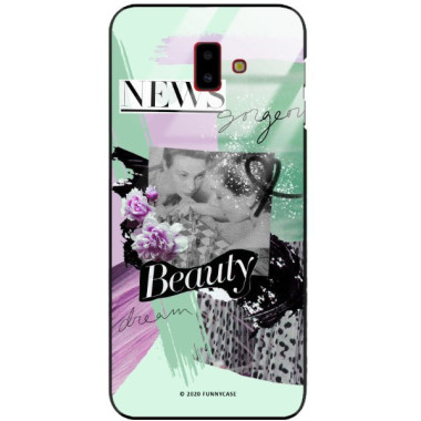 Etui Samsung GALAXY J6 PLUS 2018, ST_LUXURY122 Wzory - FunnyCase