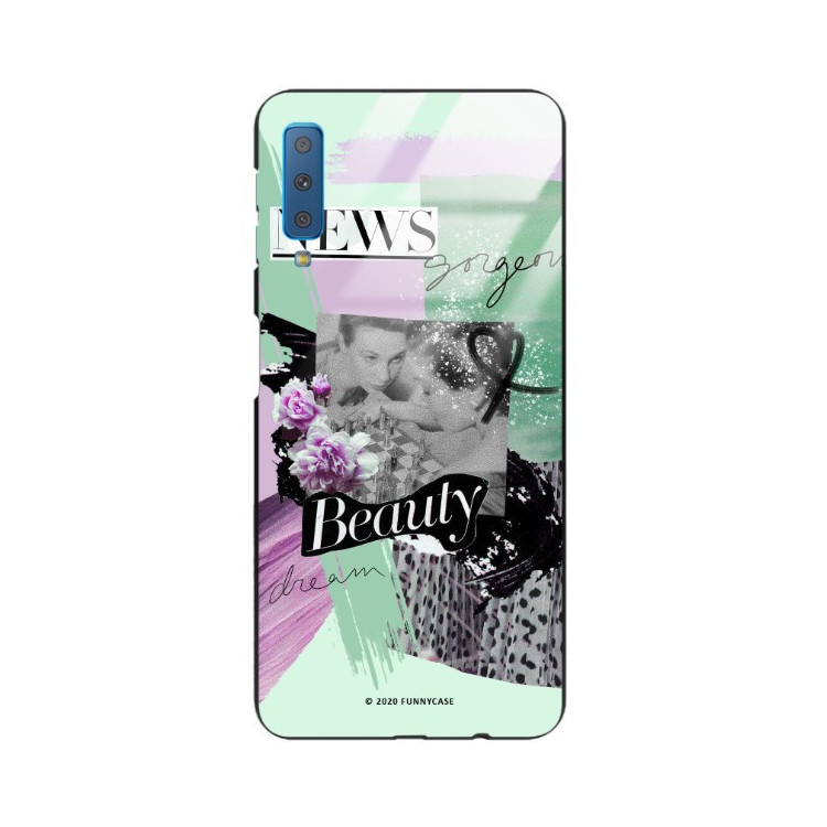 Etui Samsung GALAXY A7 2018, ST_LUXURY122 Wzory - FunnyCase