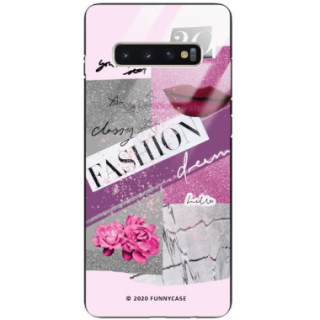 ETUI BLACK CASE GLASS NA TELEFON SAMSUNG GALAXY S10 PLUS...