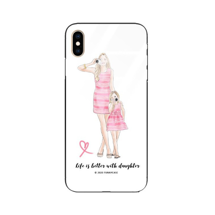 Etui Apple IPHONE XS MAX, ST_MOMLIFE102 Wzory - FunnyCase