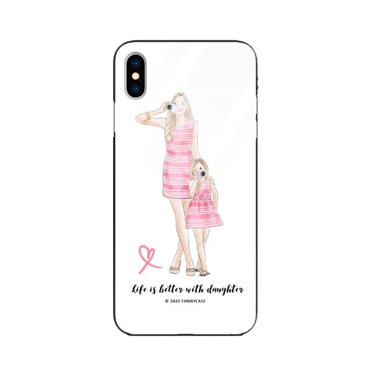 Etui Apple IPHONE X / XS, ST_MOMLIFE102 Wzory - FunnyCase