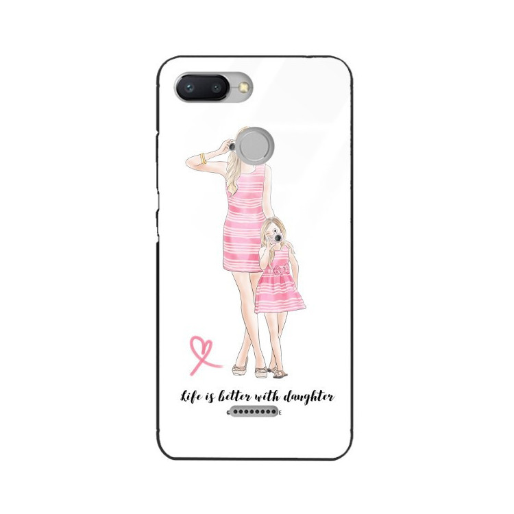 ETUI BLACK CASE GLASS NA TELEFON XIAOMI REDMI 6 ST_MOMLIFE102