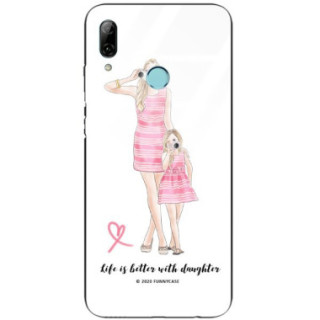 ETUI BLACK CASE GLASS NA TELEFON HUAWEI P SMART 2019 ST_MOMLIFE102