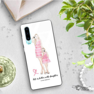 Etui Huawei P30, ST_MOMLIFE102 Wzory - FunnyCase