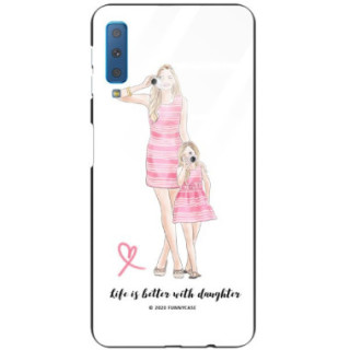Etui Samsung GALAXY A7 2018, ST_MOMLIFE102 Wzory - FunnyCase