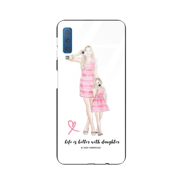 Etui Samsung GALAXY A7 2018, ST_MOMLIFE102 Wzory - FunnyCase