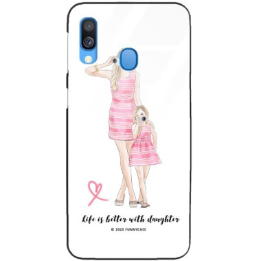 Etui Samsung GALAXY A40, ST_MOMLIFE102 Wzory - FunnyCase