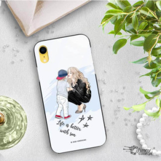 Etui Apple IPHONE XR, ST_MOMLIFE103 Wzory - FunnyCase