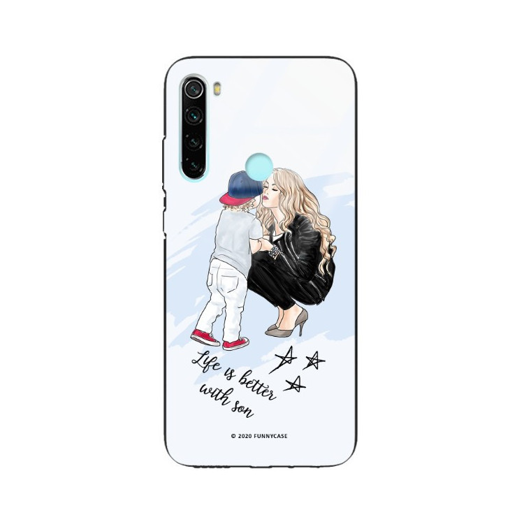 Etui Xiaomi REDMI NOTE 8, ST_MOMLIFE103 Wzory - FunnyCase