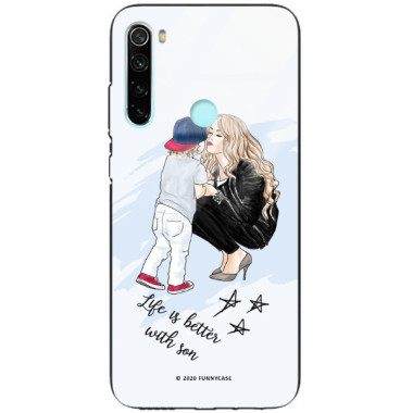 Etui Xiaomi REDMI NOTE 8, ST_MOMLIFE103 Wzory - FunnyCase