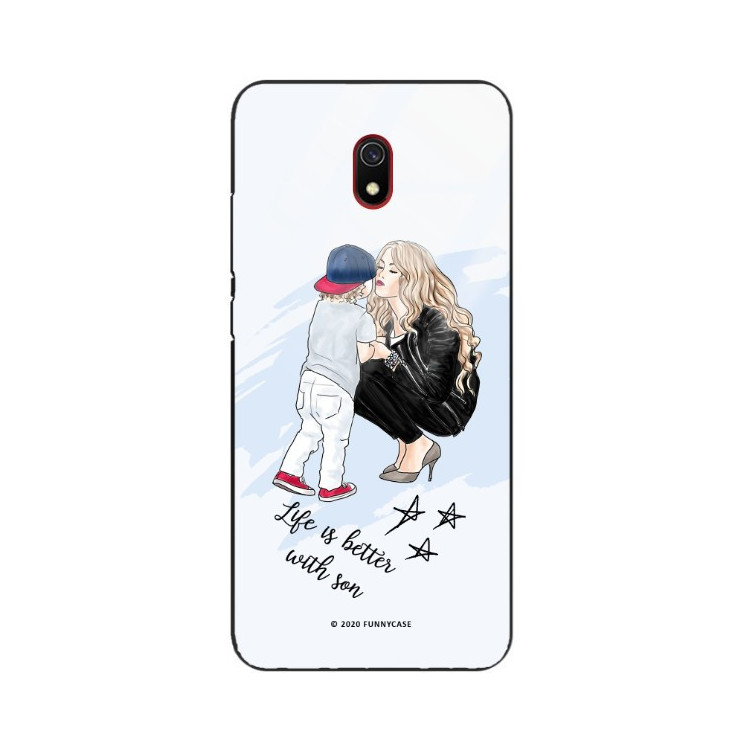 Etui Xiaomi REDMI 8A, ST_MOMLIFE103 Wzory - FunnyCase