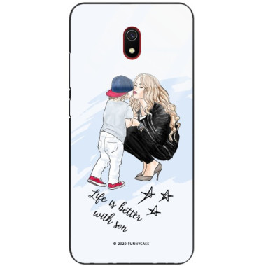 Etui Xiaomi REDMI 8A, ST_MOMLIFE103 Wzory - FunnyCase