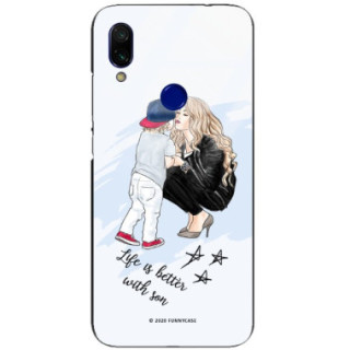 Etui Xiaomi REDMI 7, ST_MOMLIFE103 Wzory - FunnyCase
