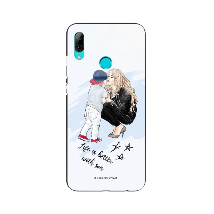 Etui Huawei Y7 2019, ST_MOMLIFE103 Wzory - FunnyCase