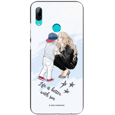 Etui Huawei Y7 2019, ST_MOMLIFE103 Wzory - FunnyCase