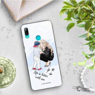 Etui Huawei Y7 2019, ST_MOMLIFE103 Wzory - FunnyCase