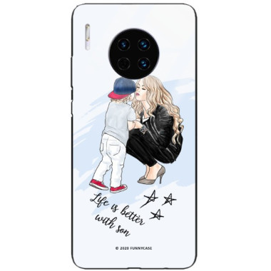 Etui Huawei MATE 30 PRO, ST_MOMLIFE103 Wzory - FunnyCase