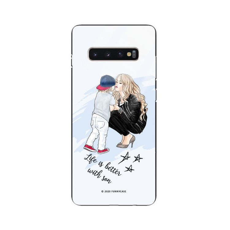 Etui Samsung GALAXY S10 PLUS, ST_MOMLIFE103 Wzory - FunnyCase