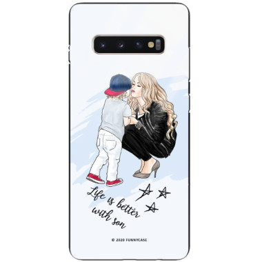 Etui Samsung GALAXY S10 PLUS, ST_MOMLIFE103 Wzory - FunnyCase