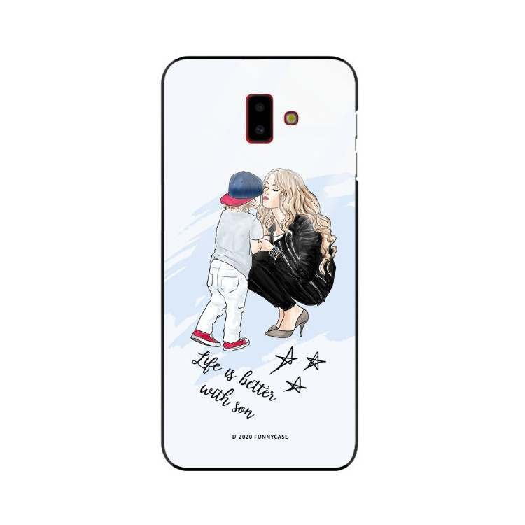 Etui Samsung GALAXY J6 PLUS 2018, ST_MOMLIFE103 Wzory - FunnyCase