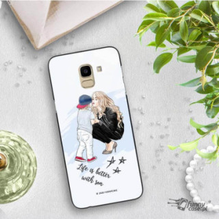 Etui Samsung GALAXY J6 2018, ST_MOMLIFE103 Wzory - FunnyCase