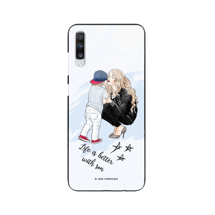 Etui Samsung GALAXY A70 / A70S, ST_MOMLIFE103 Wzory - FunnyCase