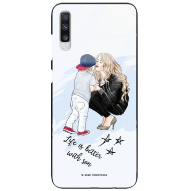 Etui Samsung GALAXY A70 / A70S, ST_MOMLIFE103 Wzory - FunnyCase