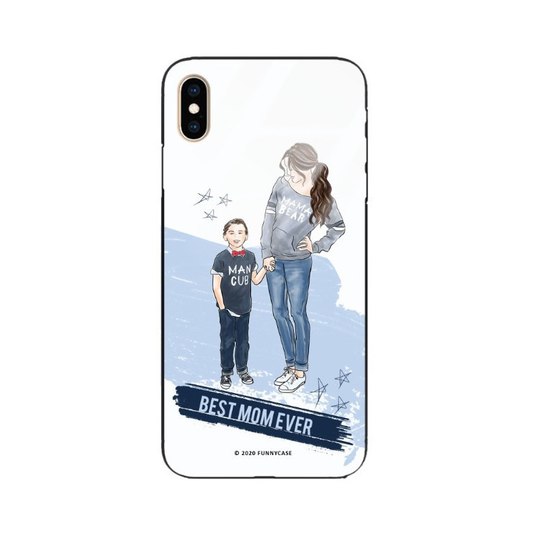 Etui Apple IPHONE XS MAX, ST_MOMLIFE106 Wzory - FunnyCase