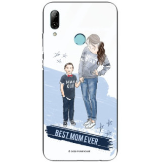 ETUI BLACK CASE GLASS NA TELEFON HUAWEI P SMART 2019 ST_MOMLIFE106