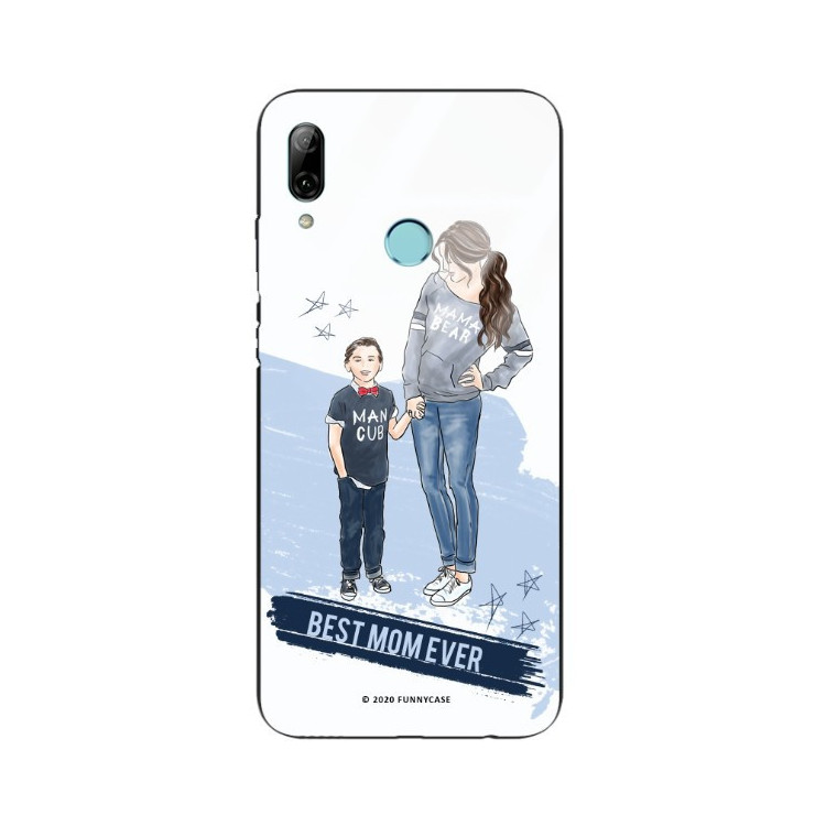 ETUI BLACK CASE GLASS NA TELEFON HUAWEI P SMART 2019 ST_MOMLIFE106