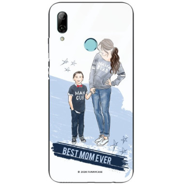 ETUI BLACK CASE GLASS NA TELEFON HUAWEI P SMART 2019 ST_MOMLIFE106