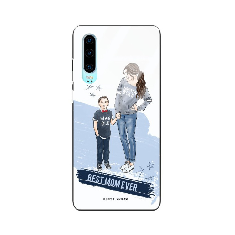 Etui Huawei P30, ST_MOMLIFE106 Wzory - FunnyCase