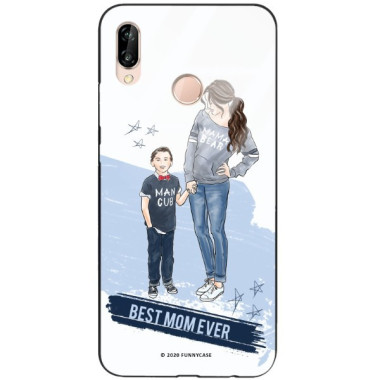 Etui Huawei P20 LITE, ST_MOMLIFE106 Wzory - FunnyCase