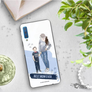 Etui Samsung GALAXY A7 2018, ST_MOMLIFE106 Wzory - FunnyCase